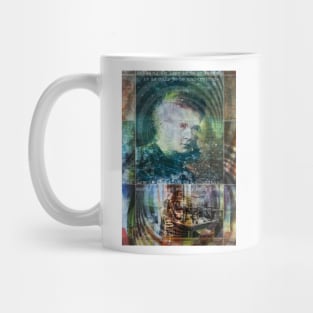 Collage Art Marie Curie Mug